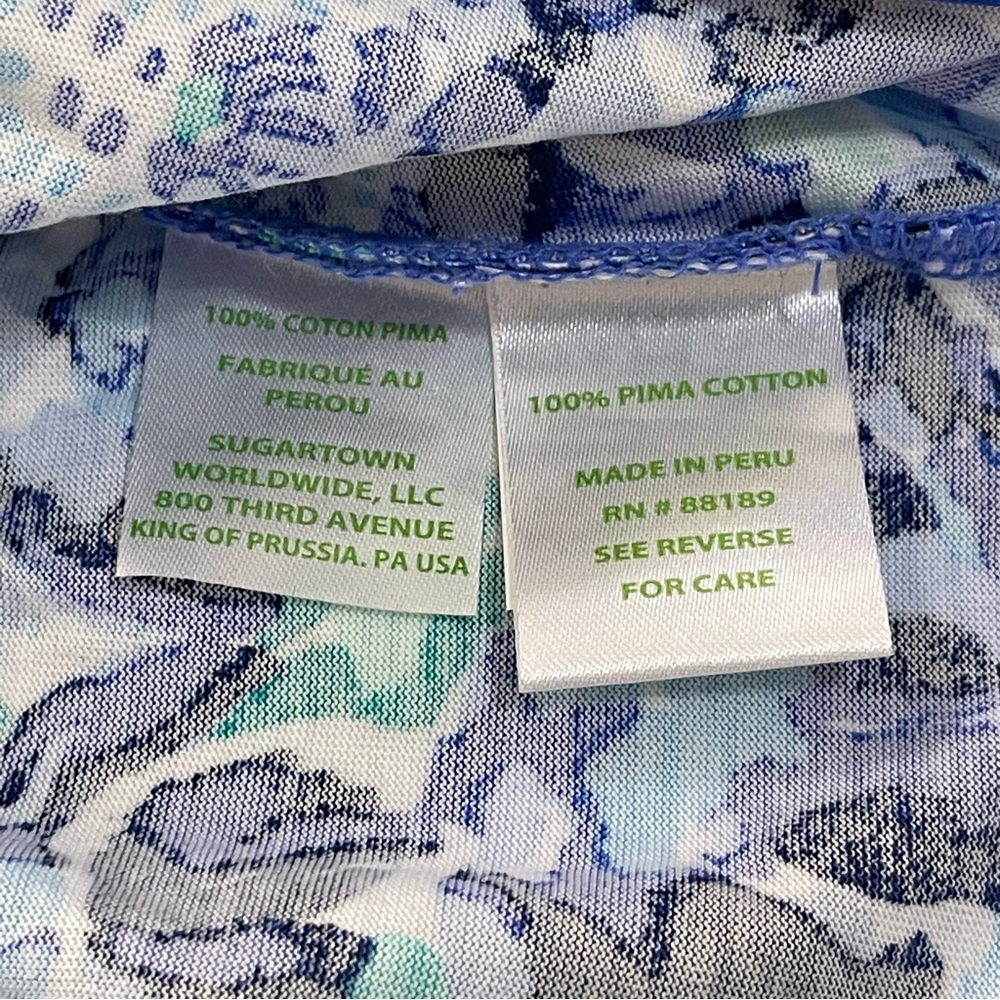 Lilly Pulitzer Blue and Green Maxi Dress NWOT - Picture 11 of 16